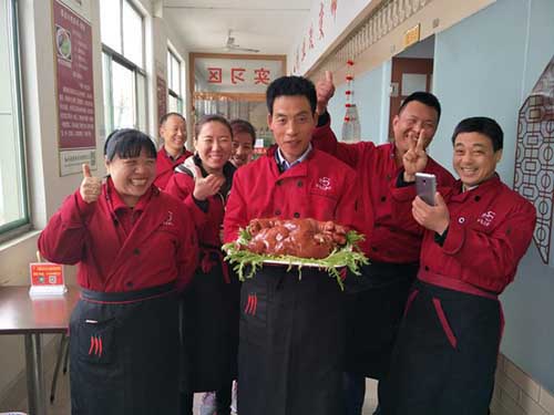 学员培训中